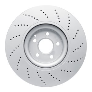 Mercedes-Benz CLS550 Brake Rotor (1) - Front - DFC - GeoSPEC Coated, Drilled - `12-`18 Mercedes-Benz CLS550 Brake Rotor (1) - Front - DFC - GeoSPEC Coated, Drilled - `12-`18