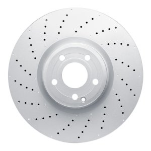 Mercedes-Benz SL550 Brake Rotor (1) - Front - DFC - GeoSPEC Coated - Drilled - `13-`20