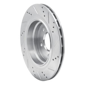BMW Z3 Brake Rotor (1) - Right Rear - DFC - Drilled & Slotted - Silver - `95-`02 BMW Z3 Brake Rotor (1) - Right Rear - DFC - Drilled & Slotted - Silver - `95-`02