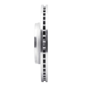 Jeep Wrangler Brake Rotor (1) - Front Right - DFC - Drilled & Slotted - Silver - `12-`18