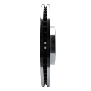 Ford Police Interceptor Utility Brake Rotor (1) - Front Right - DFC - Drilled & Slotted - Silver - `20-`25