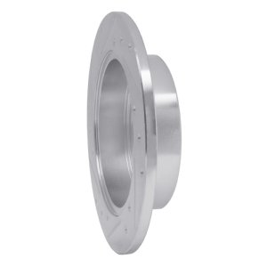 Lexus HS250H Brake Rotor (1) - Rear Right - DFC - Drilled & Slotted - Silver - `06-`18