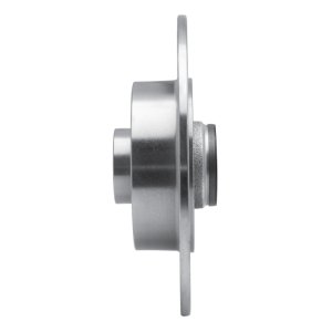 Nissan Platina Brake Rotor (1) - Front Left - DFC - Drilled & Slotted - Silver - `02-`11