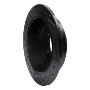 Kia Amanti Brake Rotor (1) - Rear Right - DFC - Drilled & Slotted - Black - `04-`06