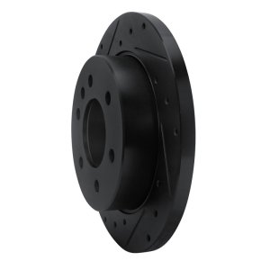 Mercedes-Benz Sprinter 2500 Brake Rotor (1) - Rear Left - DFC - Drilled & Slotted - Black - `19-`25