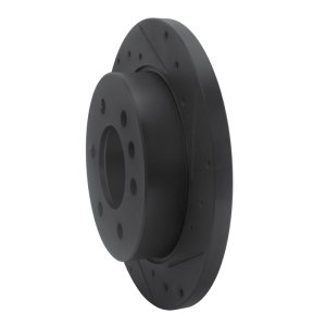 Mercedes-Benz Sprinter 2500 Brake Rotor (1) - Rear Right - DFC - Drilled & Slotted - Black - `19-`25