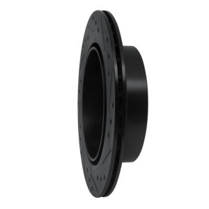 Infiniti J30 Brake Rotor (1) - Rear Left - DFC - Drilled & Slotted - Black - `93-`01