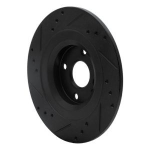 Mazda MX-5 Miata Brake Rotor (1) - Rear Right - DFC - Drilled & Slotted - Black - `16-`25