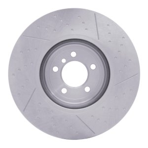 BMW 340i Brake Rotors (1) - Front - DFC - Dimpled and Slotted - `13-`20
