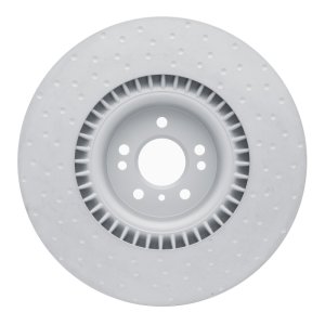 Mercedes-Benz R63 AMG Brake Rotor (1) - Front - DFC - GeoSPEC Coated Rotor - Dimpled - `07-`11