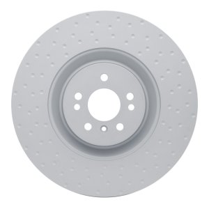 Mercedes-Benz R63 AMG Brake Rotor (1) - Front - DFC - GeoSPEC Coated Rotor - Dimpled - `07-`11