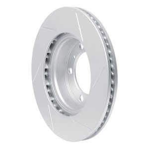 Porsche Cayman Brake Rotor (1) - Right Front - DFC - Geoperformance Slotted - `05-`08