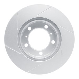 Porsche Boxster Brake Rotor (1) - Front Left - DFC - Slotted Geoperformance - `05-`08