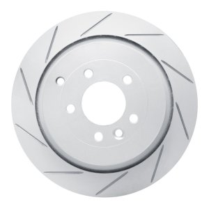 Land Rover Discovery Brake Rotor (1) - Rear Left - DFC - Slotted Geoperformance - `05-`16