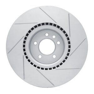Land Rover Range Rover Brake Rotor (1) - Front Left - DFC - Slotted Geoperformance - `10-`17