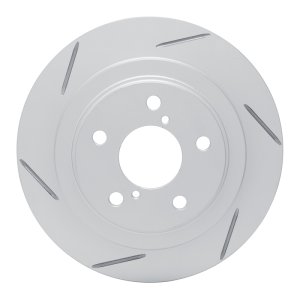 Saab 9-2X Brake Rotor (1) - Rear Left - DFC - Geoperformance Slotted - `90-`08