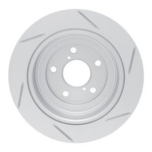 Saab 9-2X Brake Rotor (1) - Rear Left - DFC - Geoperformance Slotted - `90-`08