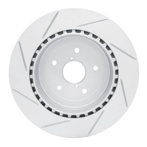 Subaru Impreza Brake Rotor (1) - Rear Right - DFC - Geoperf Rotor - Slotted - `05-`07