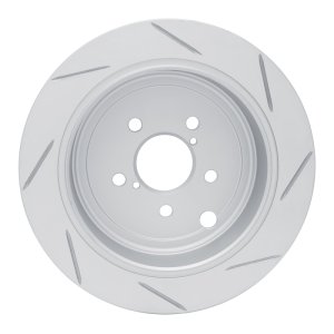 Subaru Forester Brake Rotor (1) - Rear Left - DFC - Slotted Geoperformance - `08-`15