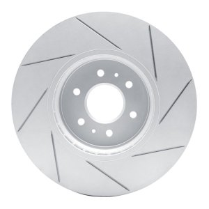 Kia Borrego Brake Rotor (1) - Front Left - DFC - Geoperformance Slotted - `09-`10