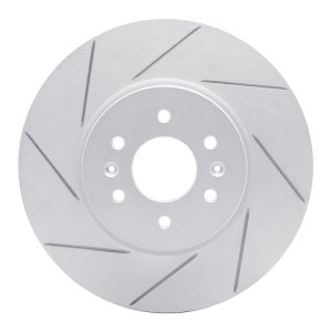 Kia Borrego Brake Rotor (1) - Front Left - DFC - Geoperformance Slotted - `09-`10