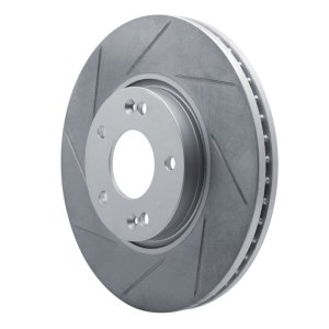 Kia Sportage Brake Rotor (1) - Front Left - DFC - Slotted Geoperformance - `12-`16