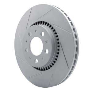 Volvo V70 Brake Rotor (1) - Front Left - DFC - Slotted Geoperformance - `99-`09