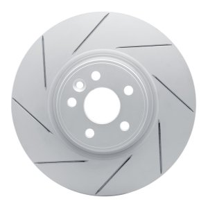 Volvo S60 Brake Rotor (1) - Front Left - DFC - Slotted Geoperformance - `07-`16