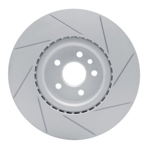Volvo S80 Brake Rotor (1) - Front Left - DFC - Slotted Geoperformance - `07-`16