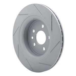 Volvo XC60 Brake Rotor (1) - Rear Left - DFC - Slotted Geoperformance - `10-`17
