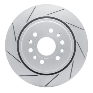 Jeep Grand Wagoneer Brake Rotor (1) - Rear Left - DFC - Slotted Geoperformance - `21-`25