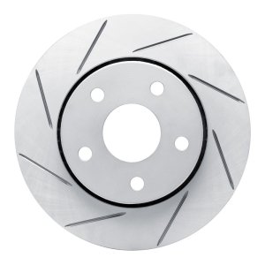 Jeep Wrangler Brake Rotor (1) - Front Left - DFC - Slotted Geoperformance Rotor - `07-`18