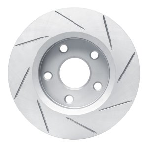 Jeep Wrangler Brake Rotor (1) - Front Left - DFC - Slotted Geoperformance Rotor - `07-`18