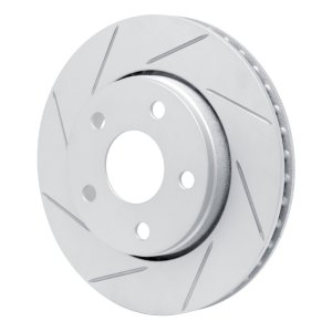 Jeep Wrangler Brake Rotor (1) - Front Left - DFC - Slotted Geoperformance Rotor - `07-`18