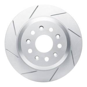 Jeep Wrangler Brake Rotor (1) - Rear Left - DFC - Slotted Geoperformance - `18-`25