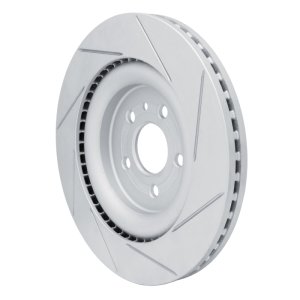 Ford Police Interceptor Sedan Brake Rotor (1) - Front Left - DFC - Slotted Geoperformance Rotor - `13-`19 Ford Police Interceptor Sedan Brake Rotor (1) - Front Left - DFC - Slotted Geoperformance Rotor - `13-`19