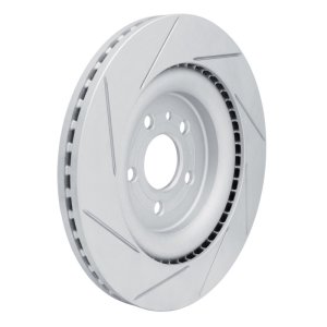 Ford Police Interceptor Sedan Brake Rotor (1) - Front Right - DFC - Slotted Geoperformance - `13-`19