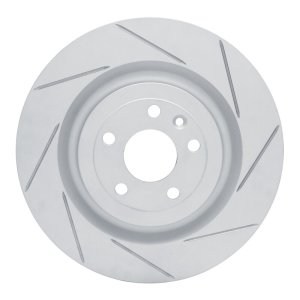 Ford Police Interceptor Sedan Brake Rotor (1) - Front Right - DFC - Slotted Geoperformance - `13-`19 Ford Police Interceptor Sedan Brake Rotor (1) - Front Right - DFC - Slotted Geoperformance - `13-`19