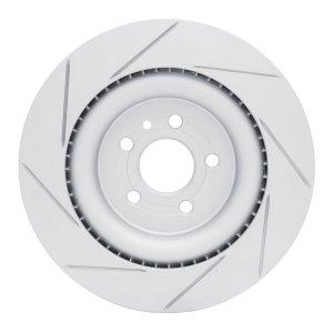 Ford Police Interceptor Sedan Brake Rotor (1) - Front Right - DFC - Slotted Geoperformance - `13-`19