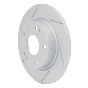 Honda Civic Brake Rotor (1) - Rear Left - DFC - Slotted Geoperformance - `16-`25