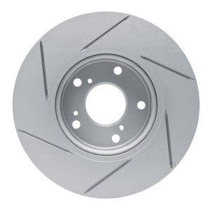 Honda Civic Brake Rotor (1) - Front Right - DFC - Slotted Geoperformance - `16-`25