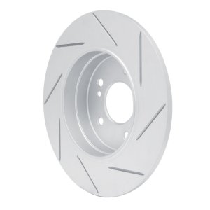 Mercedes-Benz SLK280 Brake Rotor (1) - Rear Left - DFC - Slotted Geoperformance - `94-`11