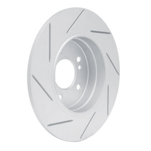 Mercedes-Benz CLK500 Brake Rotor (1) - Rear Right - DFC - Slotted Geoperformance - `94-`11