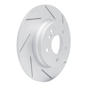 Mercedes-Benz CLK500 Brake Rotor (1) - Rear Right - DFC - Slotted Geoperformance - `94-`11