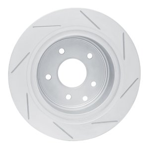 Nissan Altima Brake Rotor (1) - Rear Left - DFC - Slotted Geoperformance - `02-`25
