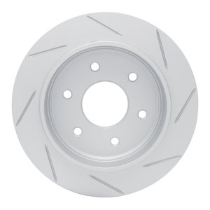 Infiniti QX56 Brake Rotor (1) - Rear Left - DFC - Slotted Geoperformance - `04-`15