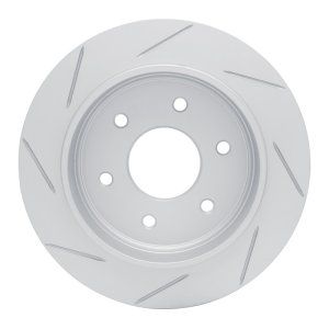 Infiniti QX56 Brake Rotor (1) - Rear Right - DFC - Slotted Geoperformance - `04-`15