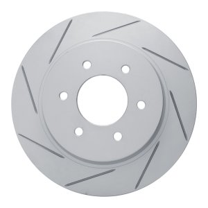 Nissan Titan XD Brake Rotor (1) - Front Left - DFC - Slotted Geoperformance - `16-`24