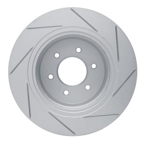 Nissan Titan XD Brake Rotor (1) - Front Left - DFC - Slotted Geoperformance - `16-`24