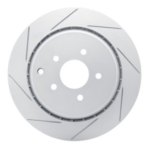 Infiniti QX70 Brake Rotor (1) - Rear Left - DFC - Slotted Geoperformance - `09-`24